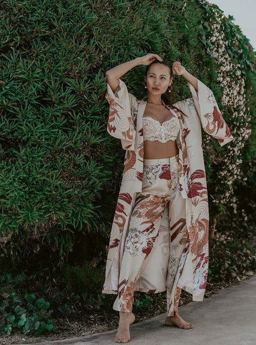 pantalon élégant et coloré