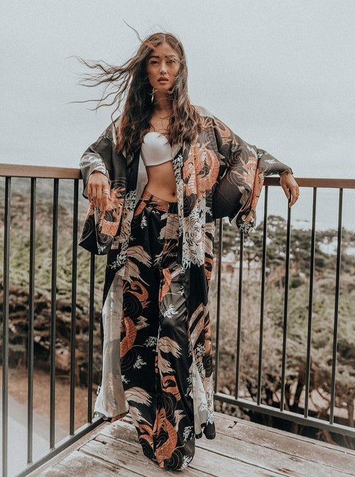 pantalon élégant et coloré