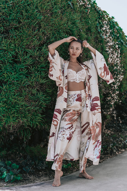 pantalon élégant et coloré